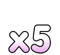 Desenhos de Tabuada de Multiplicação do 5 para colorear